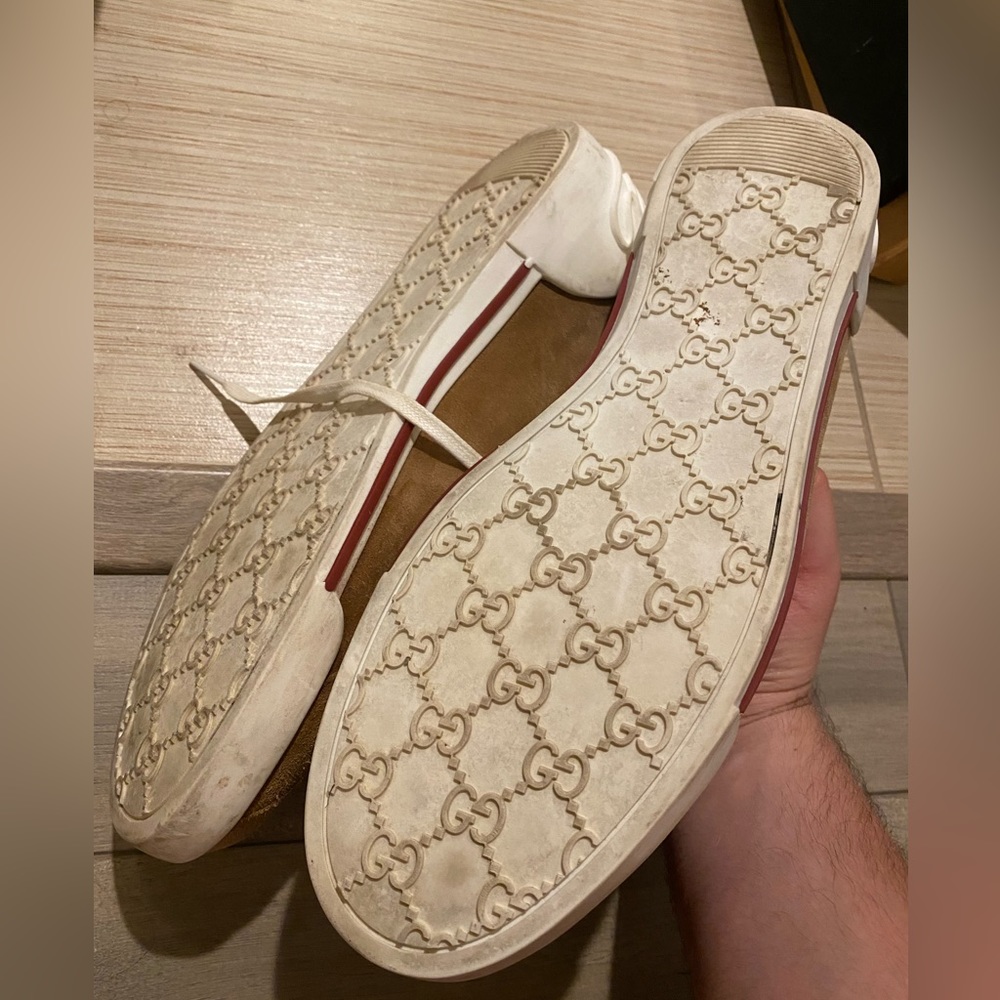 Gucci Low Suede Sneakers - Picture 3 of 9